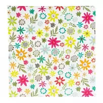 Albumas GOLDBUCH 27242 Blooming Tales 30x31/60psl, balti lapai | kampučiai/lipdukai | knyginio rišimo