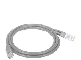 Alantec KKU5SZA2 1 m Cat5e U/UTP tinklo kabelis (UTP), pilkos spalvos