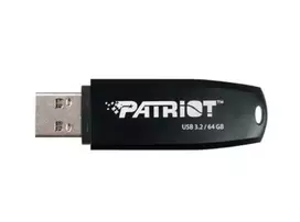 „Patriot Core“ 64GB A tipo USB 3.2 80MB/s, juodos spalvos
