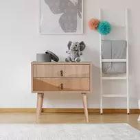 Naktinis staliukas, Hanah Home, Daugiaspalvis, 60 x 61 x 40, cm