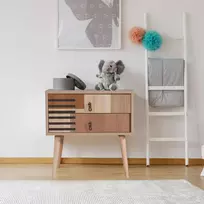 Naktinis staliukas, Hanah Home, Daugiaspalvis, 60 x 61 x 40, cm