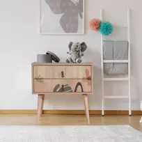 Naktinis staliukas, Hanah Home, Daugiaspalvis, 60 x 61 x 40, cm