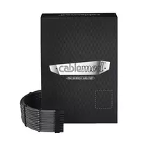 CableMod C-Series PRO ModMesh kabelių rinkinys, skirtas Corsair AXi/HXi/RM (geltona etiketė) – anglis