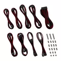 CableMod Classic ModMesh C serijos kabelių rinkinys Corsair RMi & RMx - juodas / raudonas
