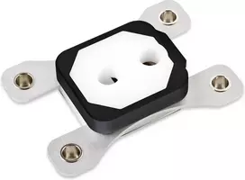 Aqua Computer Cuplex kryos NEXT RGBpx AM4/AM5 - Acetal + 925 Silver, juoda
