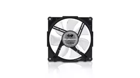 InWin Aurora RGB-LED ventiliatorius, 120 mm, 3 rinkinys - juoda/balta