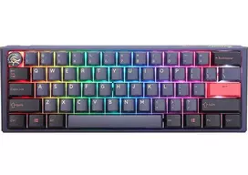 Ducky One 3 Cosmic Blue mini žaidimų klaviatūra, RGB LED – MX-Speed-Silver (JAV)