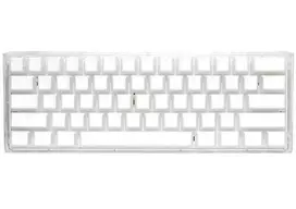 Ducky One 3 Aura White mini žaidimų klaviatūra, RGB LED – MX-Blue (JAV)