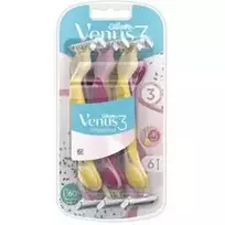 "Gillette Venus 3 Dragonfruit" - Vienkartiniai skustuvai 6 vnt.