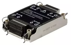 Supermicro SNK-P0077P Kompiuterio aušinimo sistema Procesorius Radiatorius Juoda, Nerūdijančiojo plieno