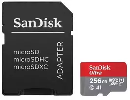 Atminties Kortelė SANDISK 256GB  Ultra Micro SDXC