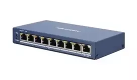 Hikvision Digital Technology DS-3E1309P-EI tinklo komutatorius Valdomas L2 Fast Ethernet (10/100) Maitinimas per Eternetą (PoE) Pilka
