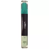 Nagų lakas L'Oreal Paris, Infallible, gelio efektas, 2-in-1, 45, amžina pipirmėtė, 2 x, 5 ml