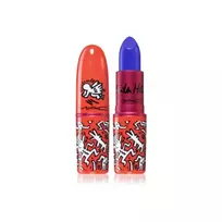 MAC, Viva Glam X Keith Haring, Longwear, kreminiai lūpų dažai, Canal Blue, 3 g