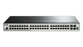 D-Link | Sukraunamas išmanusis valdomas jungiklis su 10G įkėlimo nuorodomis | DGS-1510-52X/E | Tvarkoma L2 | Montuojamas ant stovo | 10/100Mbps (RJ-45) prievadų kiekis | 1Gbps (RJ-45) prievadų kiekis 48 | SFP+ prievadų kiekis | Maitinimo tipas | mėnesių