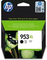 HP 953XL didelio našumo juoda originali rašalo kasetė