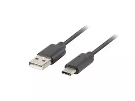 Lanberg CA-USBO-31CU-0018-BK USB laidas 1,8 m USB 3.2 Gen 1 (3.1 Gen 1) USB C USB A Juoda