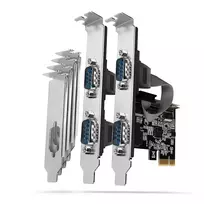 AXAGON PCEA-S4N PCIe adapteris su 4x nuosekliaisiais prievadais – ASIX AX99100 mikroschemų rinkinys