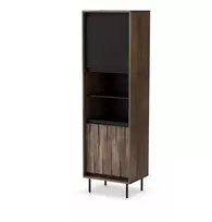 Sekcija/Indauja SWING W-1, riešutmedžio/juoda
