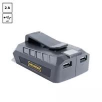 Įkroviklis Grunder ADP-01 2xUSB, 18 V