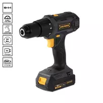 Smūginis gręžtuvas su akumuliatoriumi Grunder CD-L1318, 18 V, 2 Ah