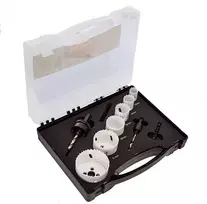 Gręžimo karūnų komplektas MAKITA D-47139, 9 vnt.