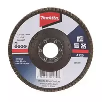 Žiedlapinis šlifavimo diskas Makita D-63507 125x22.23 120