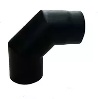 Dūmtraukio alkūnė WADEX, 115 mm, 2 mm, 90°