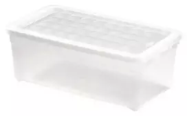 Daiktadėžė CURVER, 5,7 l, skaidri, 34,3×19,5×12,5 cm