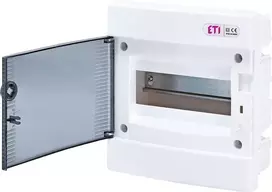 Modulinis skydas ECM8PT, 8 modulių, potinkinis, IP40