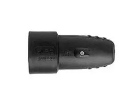 Ilgintuvo lizdas N&L, 3P, 16A, 250V, juodos spalvos