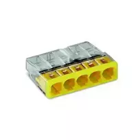 Laidų jungės Wago 2273-205, 5 x 0,5-2,5 mm², 5 vnt.
