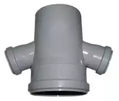 Vidaus kanalizacijos keturšakis HTplus, Ø 50/50/110 mm, 67°