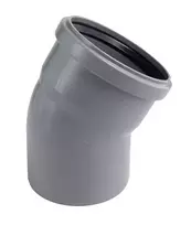 Vidaus kanalizacijos alkūnė HTplus, Ø 110 mm, 30°