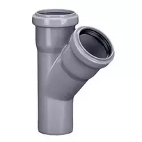 Vidaus kanalizacijos trišakis HTplus, Ø 110 / 110 mm, 45°