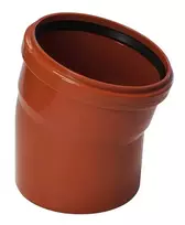 Lauko kanalizacijos alkūnė Magnaplast Ø 160 mm, 15°