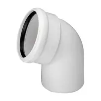 Alkūnė vidaus kanalizacijai Magnaplast Skolan, 58 mm, 87 °