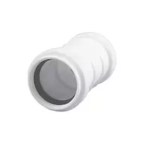 Vidaus kanalizacijos dviguba mova HTplus, Ø 40 mm, balta