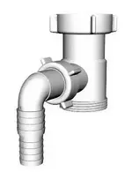 Skalbyklės ir indaplovės jungtis Aniplast M110 1½