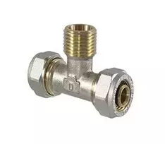 Užveržiamas trišakis 1060, 3/4" x 20 mm, išorinis sriegis