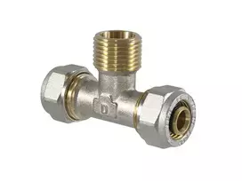 Užveržiamas trišakis 1060, 3/4" x 26 mm, išorinis sriegis