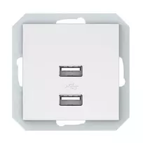 USB kroviklis VILMA QR1000, mat. baltos spalvos