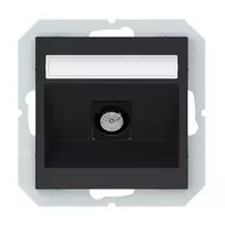 Antenos lizdas VILMA QR1000, matinė juodos spalvos