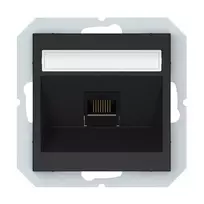 Kompiuterio lizdas VILMA QR1000, matinės juodos spalvos