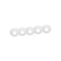 Žiedas vamzdžiams, 18 mm, baltas,  5vnt