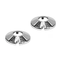 Žiedas vamzdžiams PE, PEX, 20 mm, 2 vnt, chromuotas