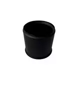 Dūmtraukis krosnelės iki sienos WADEX, D115 mm