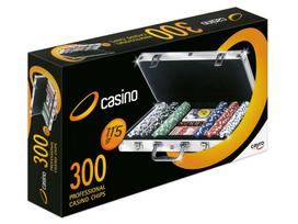 Cayro Casino Poker DR-300 – 300 Žetonų Rinkinys Aliuminiame Dėkle