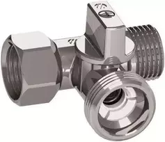 Ventilis 0233510 trišakis, 1/2"x3/4"x1/2", vid/išor. srieg.
