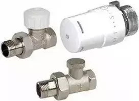 Termostat galv kompl radiat, 1/2" vid/išor ties ventil, M30